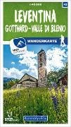 Bild von Leventina Gotthard - Valle di Blenio Nr. 43 Wanderkarte 1:40 000. 1:40'000 von Hallwag Kümmerly+Frey AG (Hrsg.)