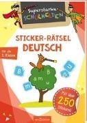 Bild von Superstarke Schulhelden - Sticker-Rätsel Deutsch von Schnabel, Dunja (Illustr.)