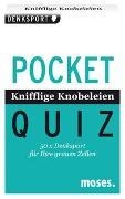 Bild von Pocket Quiz Knifflige Knobeleien von Kiefer, Philip