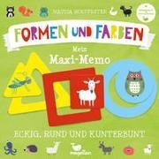 Bild von Eckig, rund und kunterbunt - Mein Maxi-Memo - Formen und Farben von Holtfreter, Nastja (Illustr.)