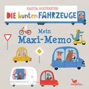 Bild von Die bunten Fahrzeuge - Mein Maxi-Memo von Holtfreter, Nastja (Illustr.)