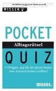 Bild von Pocket Quiz Alltagsrätsel von Küpper, Anke 