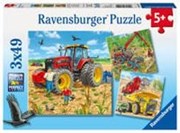 Bild von Ravensburger Kinderpuzzle - 08012 Große Maschinen - Puzzle für Kinder ab 5 Jahren, Puzzle mit 3x49 Teilen