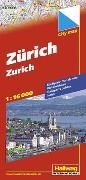 Bild von Zürich Stadtplan 1:16 000. 1:16'000 von Hallwag Kümmerly+Frey AG (Hrsg.)