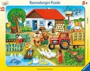 Bild von Ravensburger Kinderpuzzle - 06020 Was gehört wohin? - Rahmenpuzzle für Kinder ab 3 Jahren, mit 15 Teilen