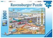 Bild von Ravensburger Kinderpuzzle - 10624 Baustelle am Flughafen - Puzzle für Kinder ab 6 Jahren, mit 100 Teilen im XXL-Format