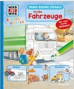 Bild von WAS IST WAS Kindergarten Malen Rätseln Stickern Große Fahrzeuge von Herden, Lisa 