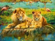 Bild von Ravensburger Puzzle 16584 - Löwen in der Savanne - 500 Teile Puzzle für Erwachsene und Kinder ab 10 Jahren, Puzzle mit Löwen-Motiv