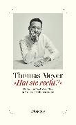 Bild von »Hat sie recht?« von Meyer, Thomas