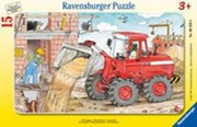 Bild von Ravensburger Kinderpuzzle - 06359 Mein Bagger - Rahmenpuzzle für Kinder ab 3 Jahren, mit 15 Teilen