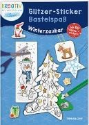 Bild von Glitzer-Sticker Bastelspaß. Winterzauber von Schwendemann, Nadja (Illustr.)