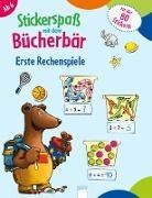 Bild von Stickerspaß mit dem Bücherbär. Erste Rechenspiele von Reimers, Silke 