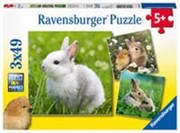 Bild von Ravensburger Kinderpuzzle - 08041 Niedliche Häschen - Puzzle für Kinder ab 5 Jahren, mit 3x49 Teilen