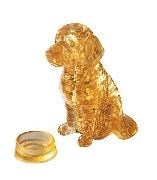 Bild von Crystal Puzzle - Golden Retriever