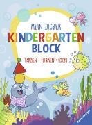 Bild von Mein dicker Kindergartenblock von Zimmermann, Britta 