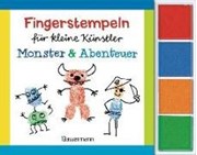 Bild von Fingerstempeln für kleine Künstler-Set - Monster und Abenteuer von Pautner, Norbert