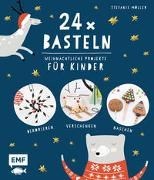 Bild von 24 x Basteln - Weihnachtliche Projekte für Kinder von Möller, Stefanie