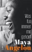 Bild von Was für immer mir gehört von Angelou, Maya 