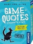 Bild von Game of Quotes - Verrückte Zitate von Kling, Marc-Uwe