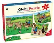 Bild von Globi Puzzle Bauernhof