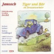 Bild von Tiger und Bär im Strassenverkehr. CD von Janosch (Künstler) 