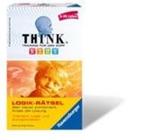 Bild von Ravensburger 23294 - Think Kids Logik-Rätsel, Mitbringspiel für 1 Spieler, ab 8-99 Jahren, kompaktes Format, Reisespiel, Rätselspaß von Kaminsky, Bianca