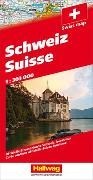 Bild von Schweiz 2018 Strassenkarte 1:303 000. 1:303'000 von Hallwag Kümmerly+Frey AG (Hrsg.)