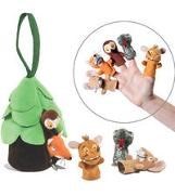 Bild von Der Grüffelo - Grüffelokind Fingerpuppen-Set von Scheffler, Axel 