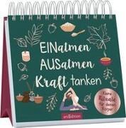 Bild von Einatmen. Ausatmen. Kraft tanken