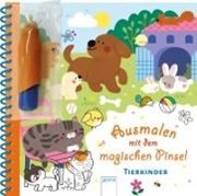 Bild von Ausmalen mit dem magischen Pinsel. Tierkinder von Ledesma, Sophie (Illustr.) 