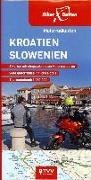 Bild von Motorradkarten Set Kroatien Slowenien von Bikerbetten - TVV Touristik Verlag GmbH (Hrsg.)