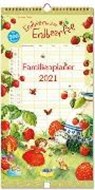 Bild von Erdbeerinchen Erdbeerfee. Familienplaner 2021 von Dahle, Stefanie (Illustr.)