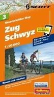 Bild von Hallwag Mountainbike-Karte 3 Zug, Schwyz 1:50.000. 1:50'000