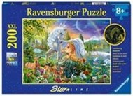 Bild von Ravensburger Kinderpuzzle - 13673 Magische Begegnung - Einhorn-Leuchtpuzzle für Kinder ab 8 Jahren, mit 200 Teilen im XXL-Format, Leuchtet im Dunkeln