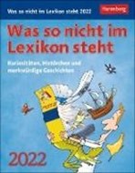 Bild von Was so nicht im Lexikon steht Kalender 2022 von Heimannsberg, Joachim 