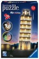 Bild von Ravensburger 3D Puzzle Schiefer Turm von Pisa bei Nacht 12515 - leuchtet im Dunkeln - 216 Teile - ab 8 Jahren