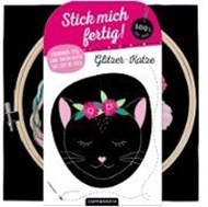 Bild von Stick mich fertig! Glitzer-Katze