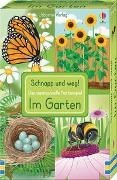 Bild von Schnapp und weg! - Das superschnelle Kartenspiel: Im Garten von Ruffle, Mark (Illustr.)