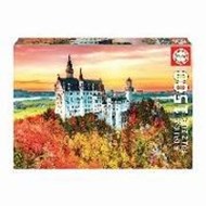 Bild von Neuschwanstein Herbst 1500 Teile Puzzle