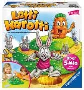 Bild von Ravensburger 21556 - Lotti Karotti, Brettspiel für Kinder ab 4 Jahren, Familienspiel für Kinder und Erwachsene, Klassiker für 2-4 Spieler