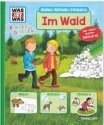 Bild von WAS IST WAS Kindergarten Malen Rätseln Stickern Im Wald von Schuhmann, Ida 