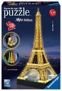 Bild von Ravensburger 3D Puzzle 12579 - Der Eiffelturm Night Edition - das weltbekannte Wahrzeichen von Paris - LED beleuchtetes 3D Modell zum selbst Aufbauen - ab 10 Jahren