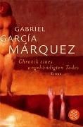 Bild von Chronik eines angekündigten Todes von García Márquez, Gabriel 