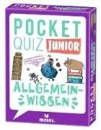 Bild von Pocket Quiz junior Allgemeinwissen von Berger, Nicola